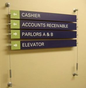 Wayfinding Signs in Hicksville NY